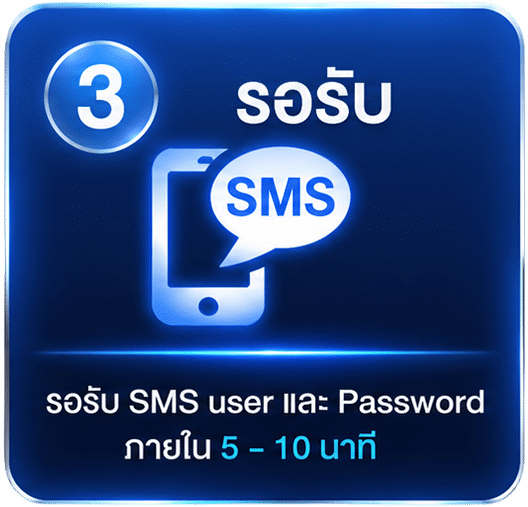 รอรับ SMS